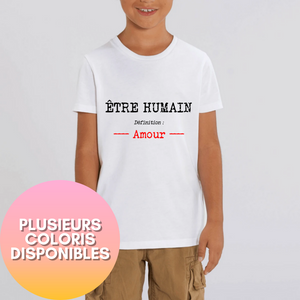 ÊH = Amour // Enfant Tshirt Bio