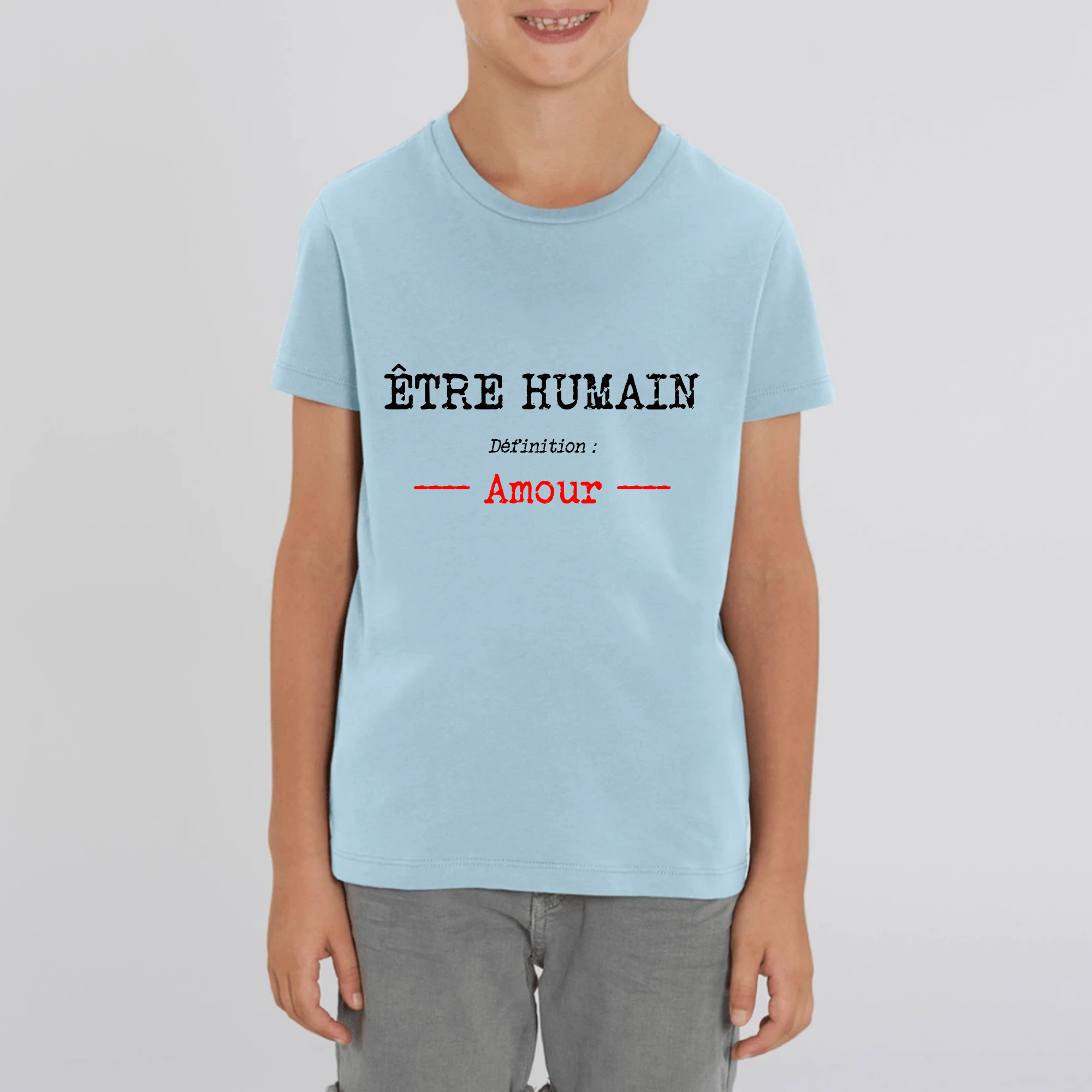 ÊH = Amour // Enfant Tshirt Bio