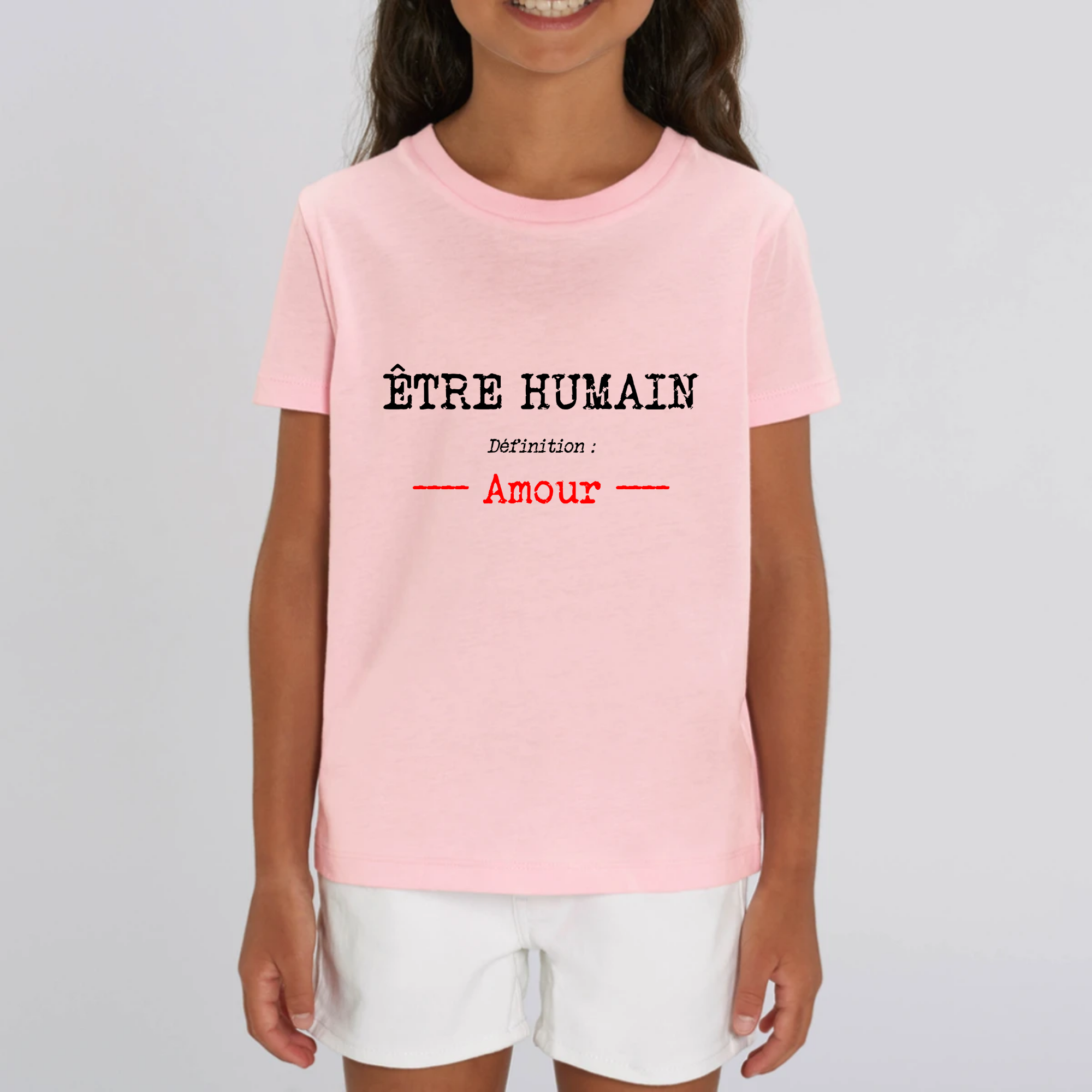 ÊH = Amour // Enfant Tshirt Bio